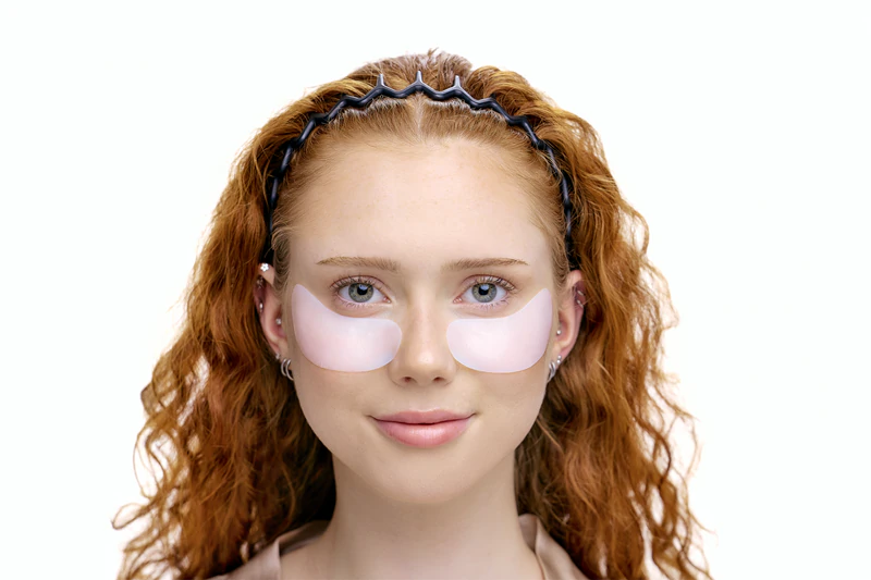 Conjunto de máscaras para olhos Notino Anti-Idade em Biocelulose com Coenzima Q10 e Palmitato de Retinila, antirrugas para a área dos olhos.