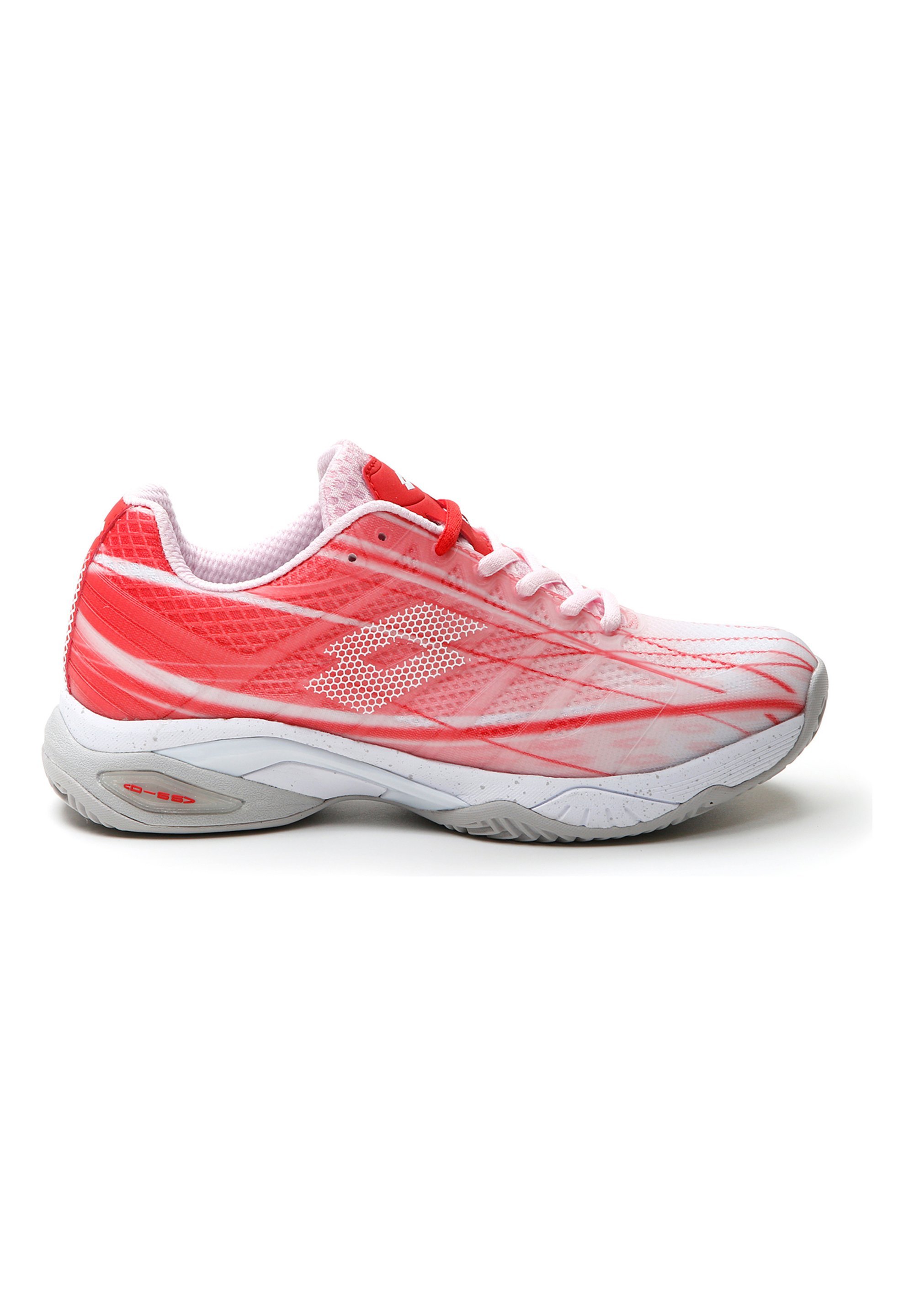 Lotto MIRAGE 300 - Chaussures de tennis terre battue koralle weiss hellgrau