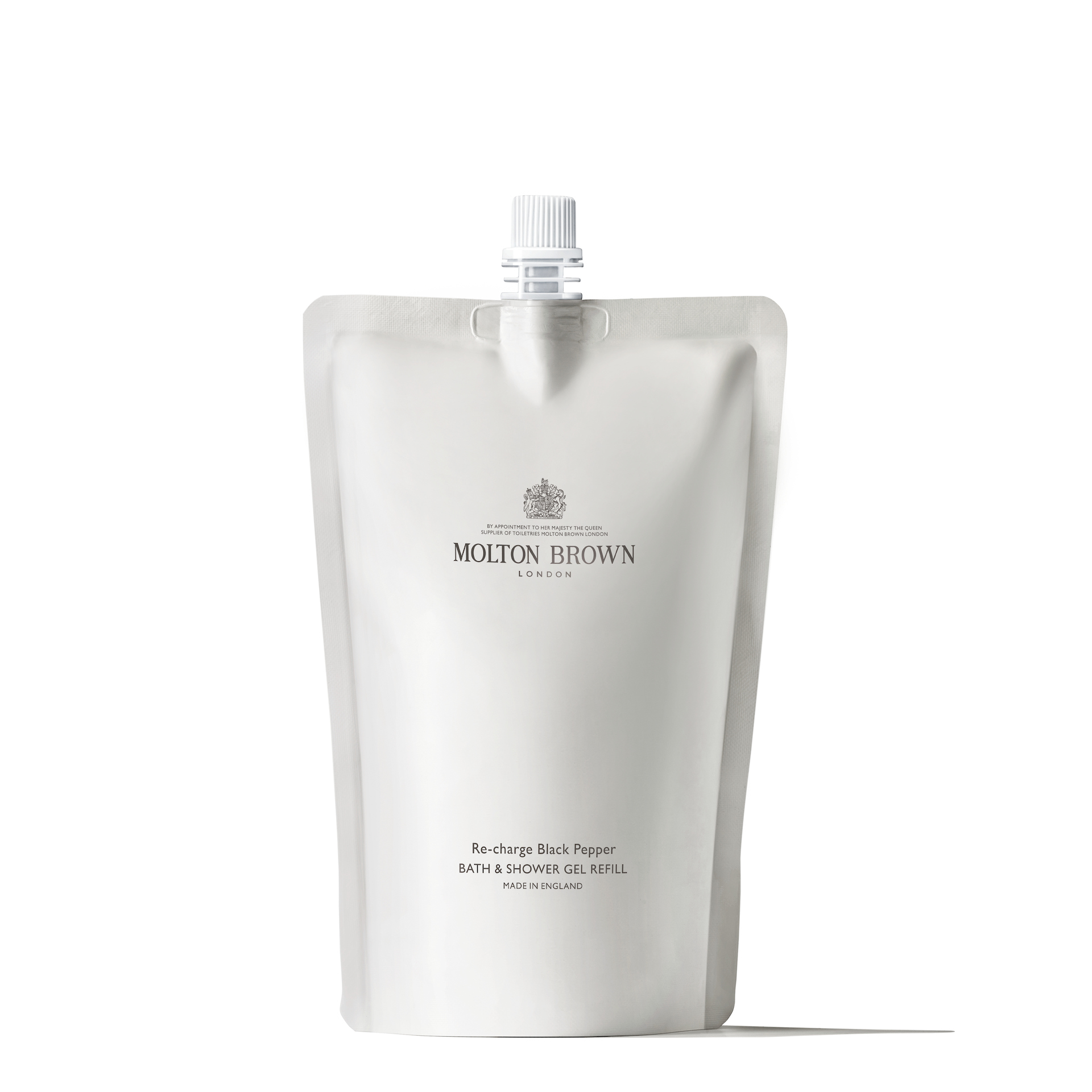 Re-Charge gel za kupanje i tuširanje s crnim paprom, ponovno punjenje 400 ml - Molton Brown