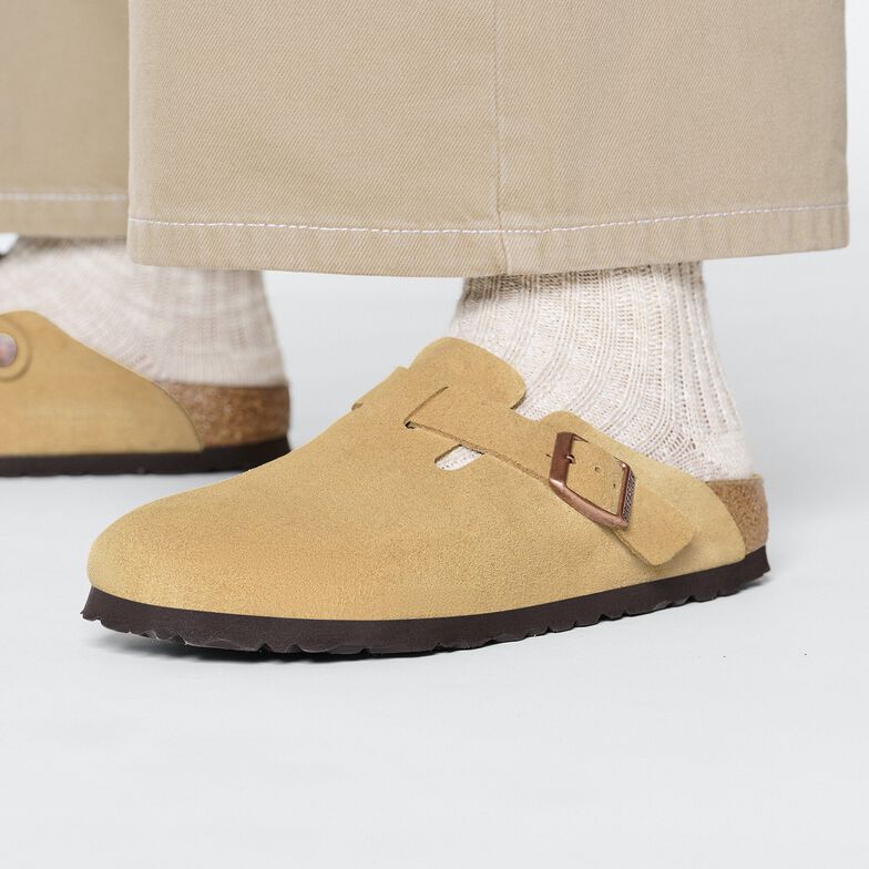 Boston Pelle scamosciata - Latte Cream Latte Cream