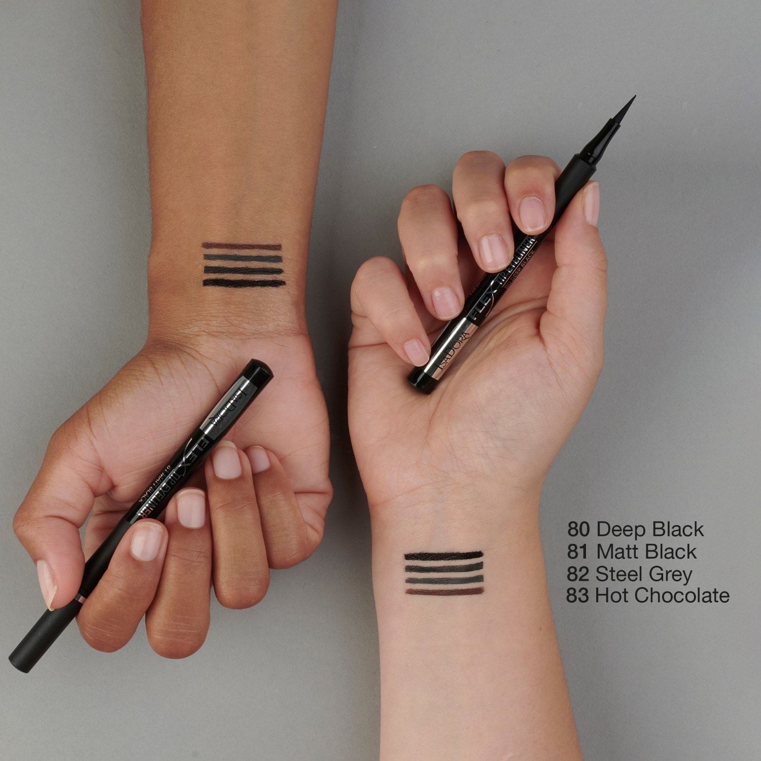 Isadora Eyeliner za jesensku šminku s fleksibilnim vrhom - 1 ml