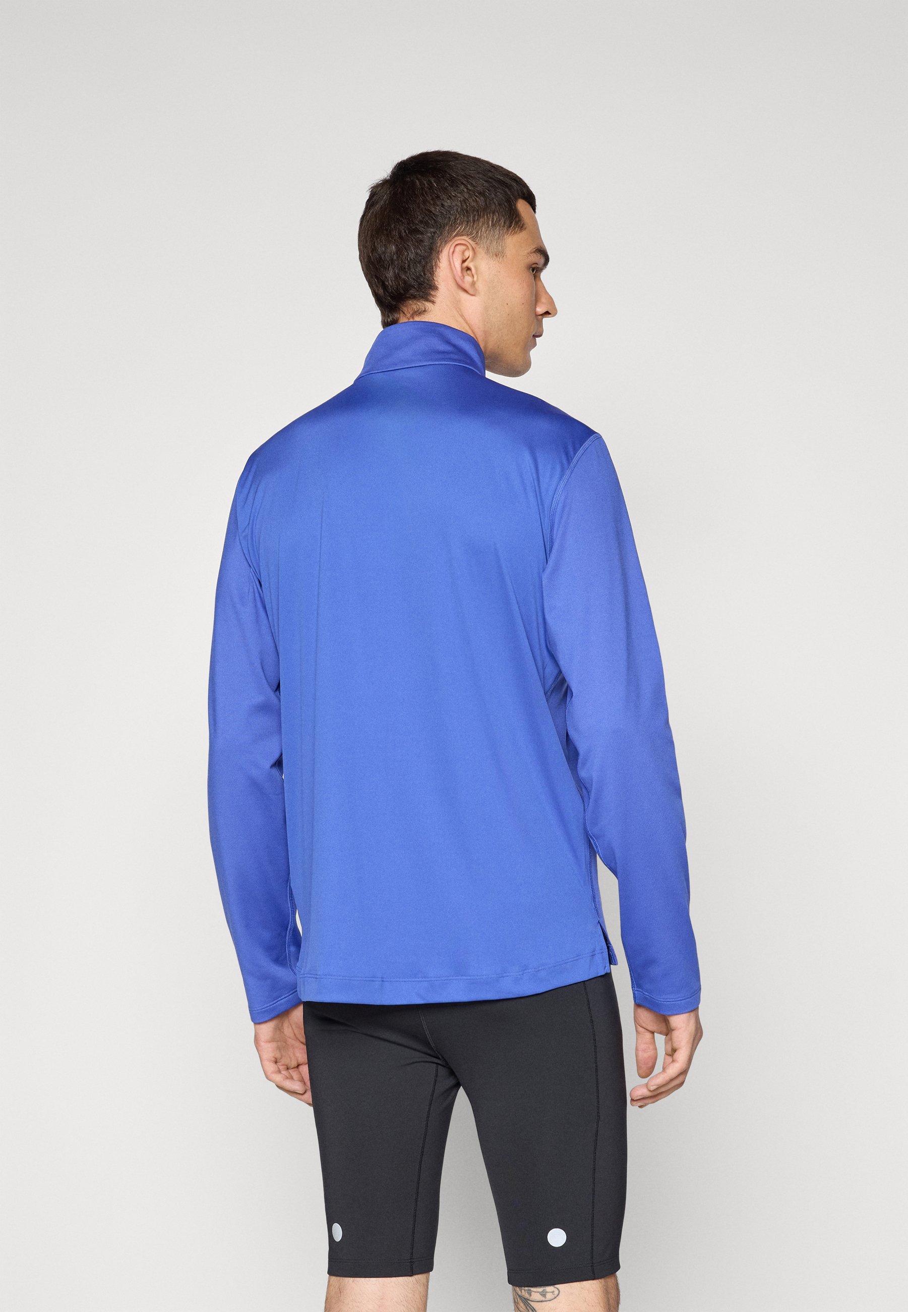 Haut d'hiver ASICS CORE à demi-zip - Manches longues - Bleu roi