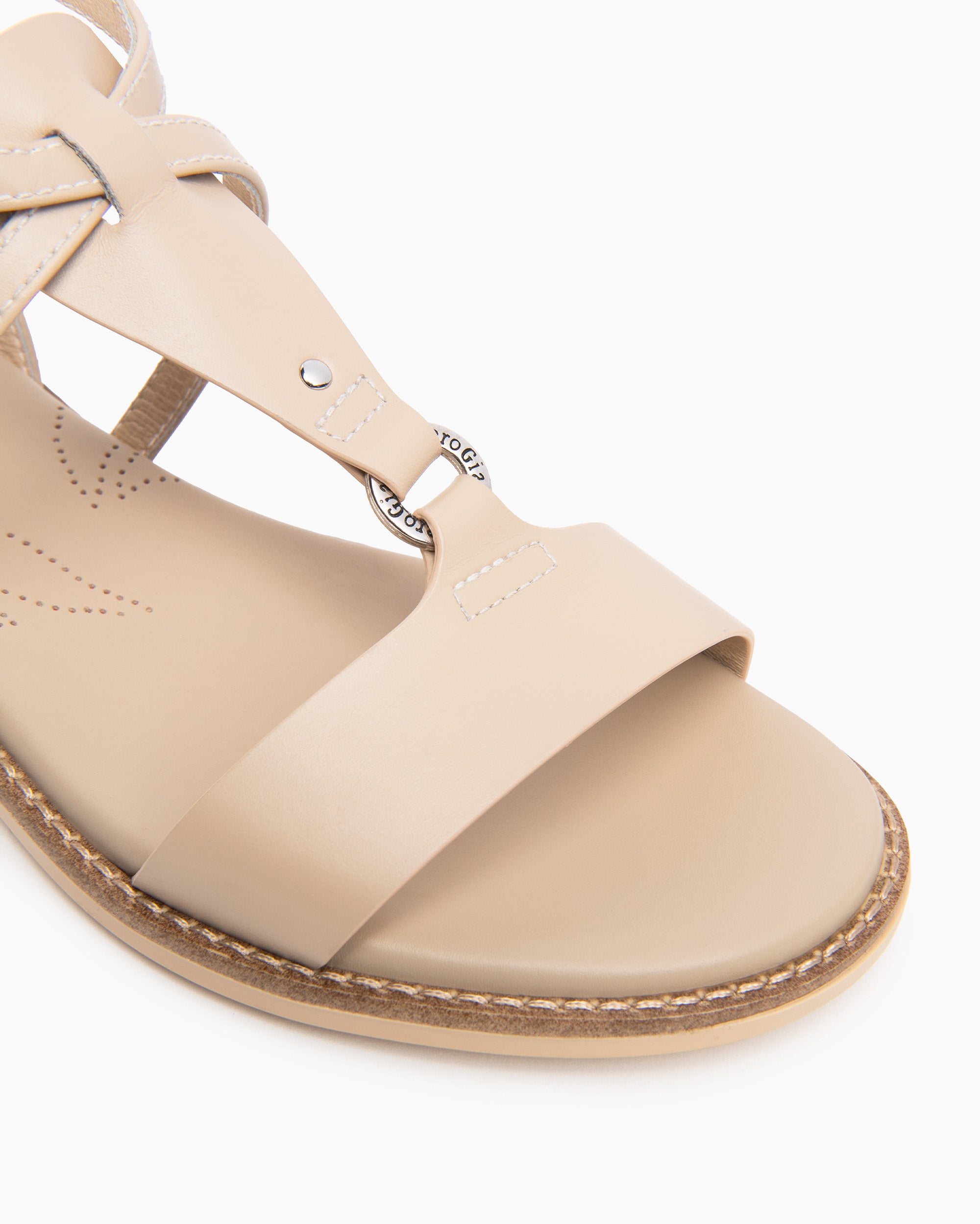  Damen-Ledersandalen