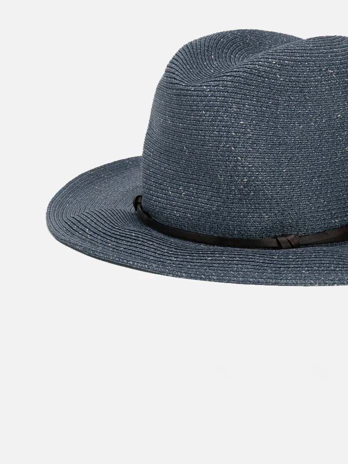 Blauer Denim-Hut