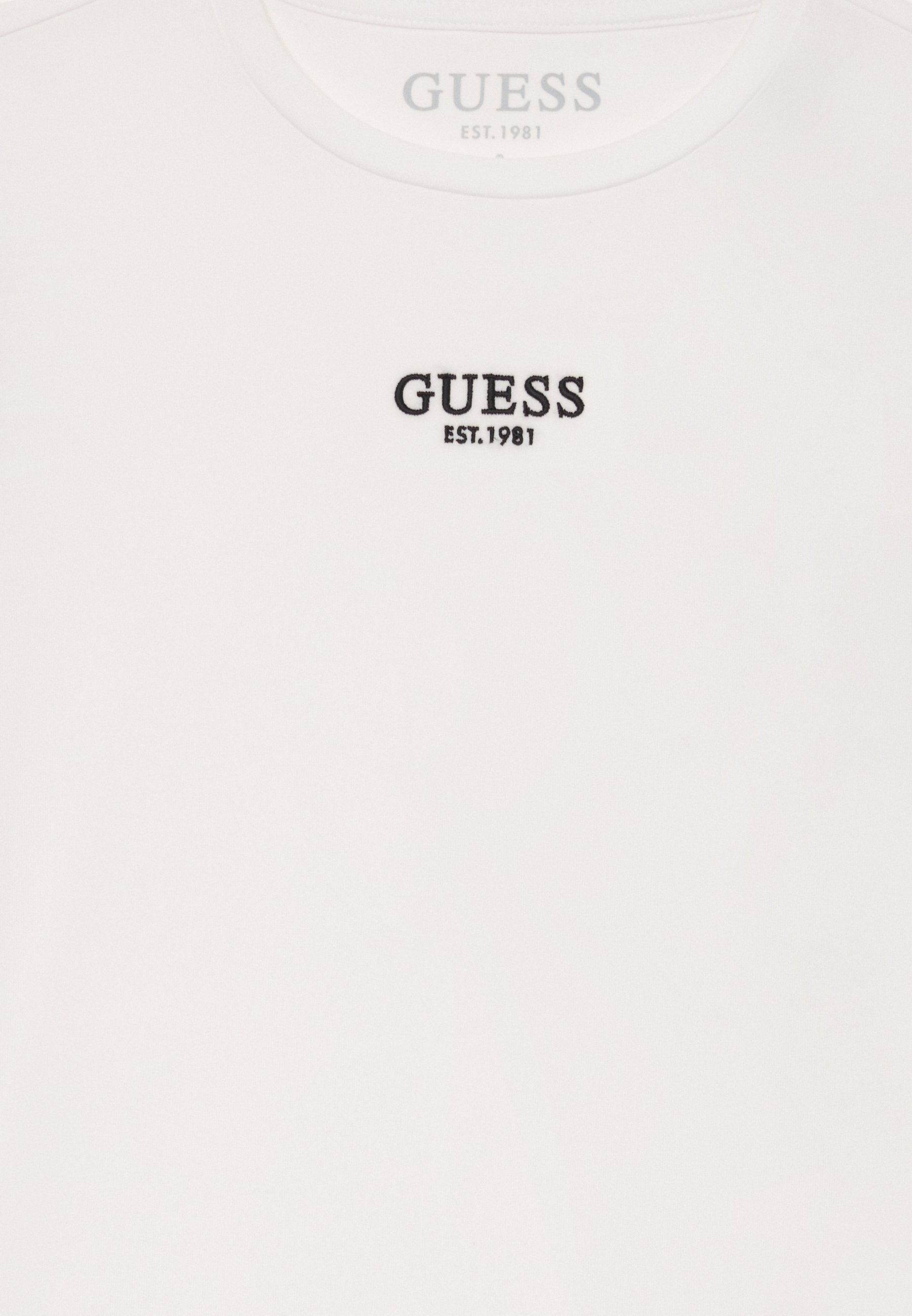 Guess JUNIOR HALLOWEEN - T-shirt met print - wit/zwart