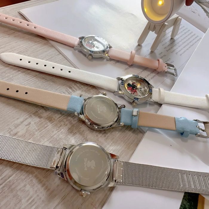 Reloj de Stitch y Ángel para niñas - Reloj Disney - Azul