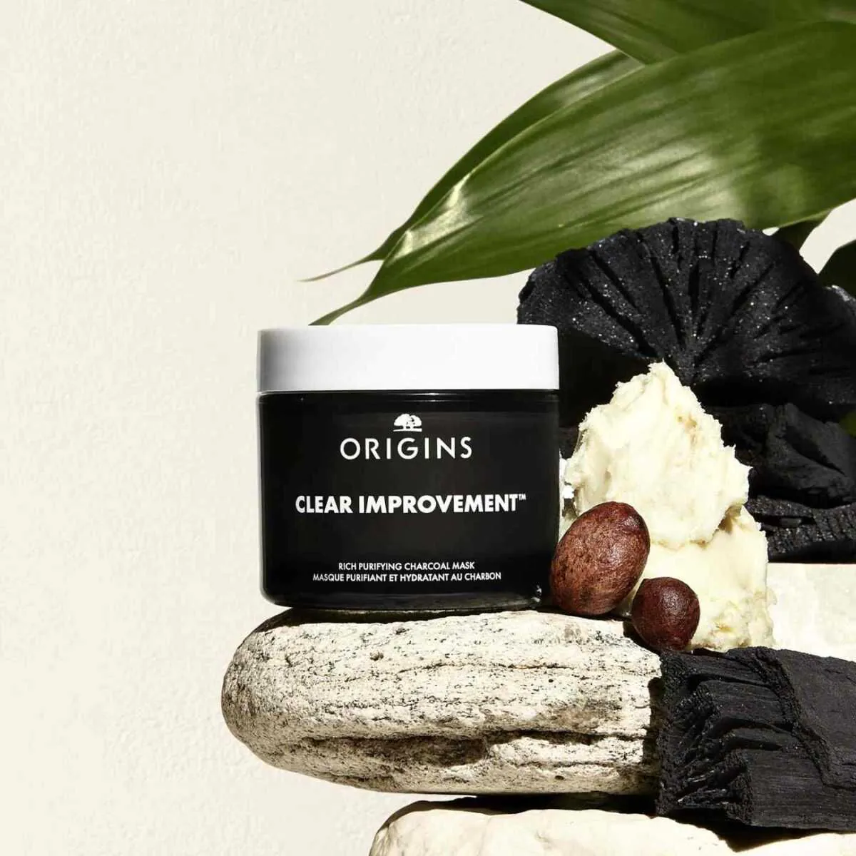 Origins Clear Improvement™ Rich Purifying Charcoal Mask Maska do twarzy 75ml