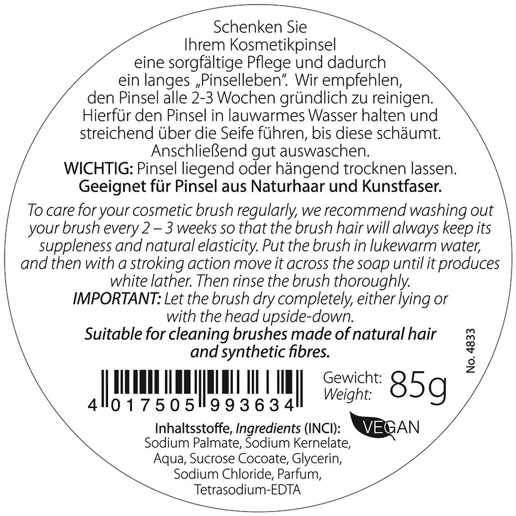Da Vinci Pinselreiniger, Seife für da Vinci Classic Pinsel – 85 g