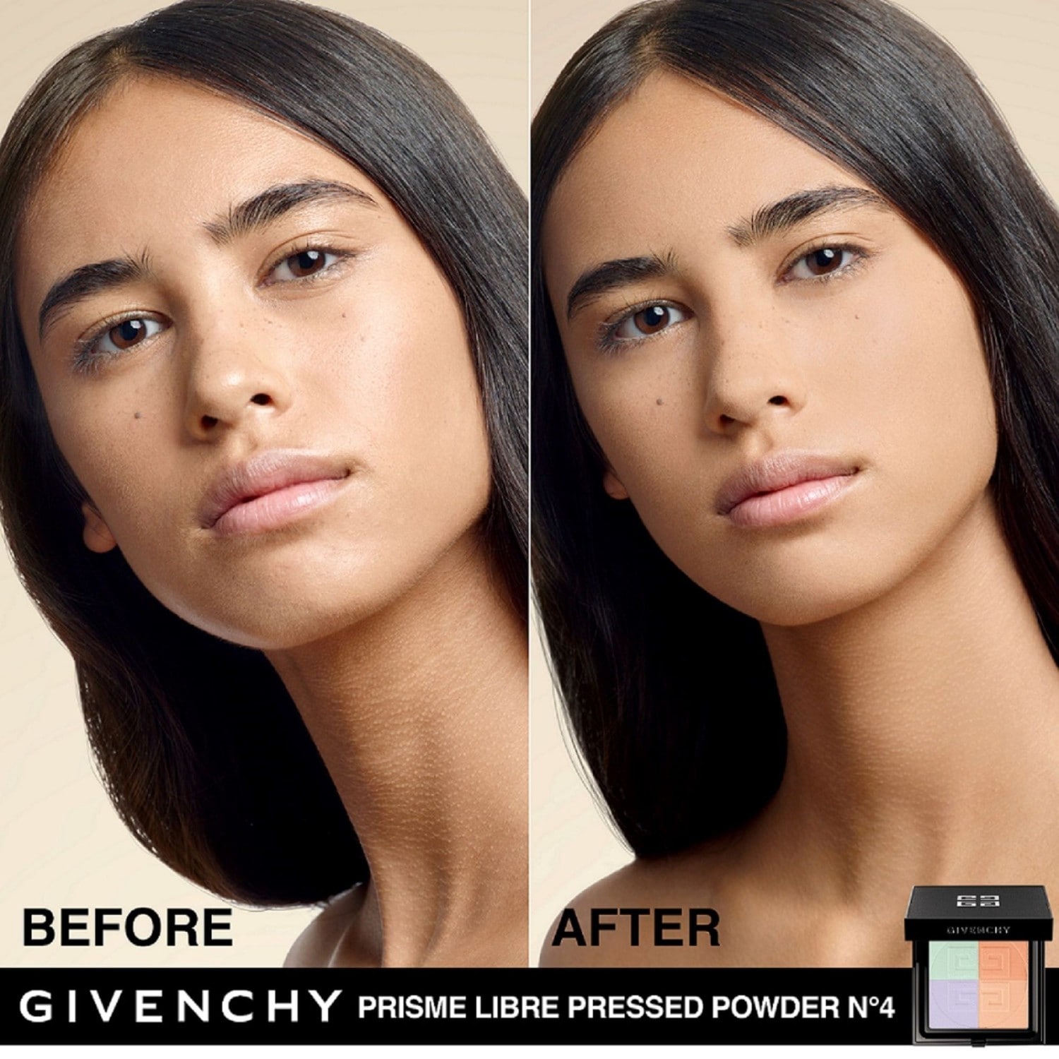 Givenchy Poudre compacte fixatrice, floutante et matifiante