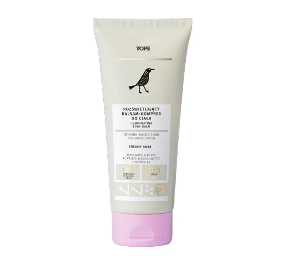 Yope Creamy Amber rozświetlający balsam-kompres do ciała 200ml