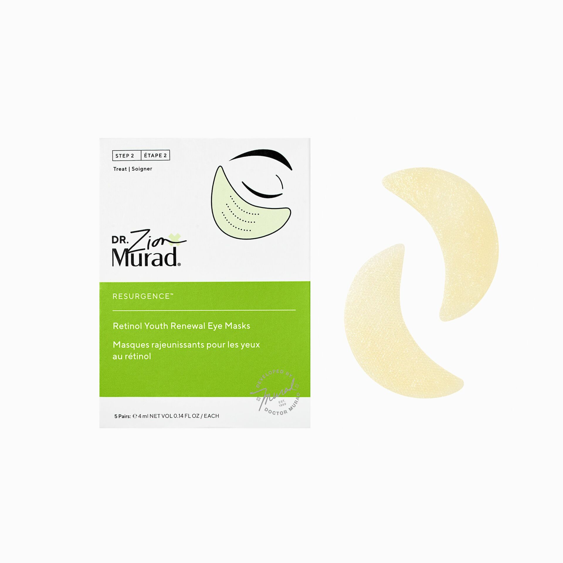 Mască de ochi cu retinol pentru tinerețe și regenerare - Murad
