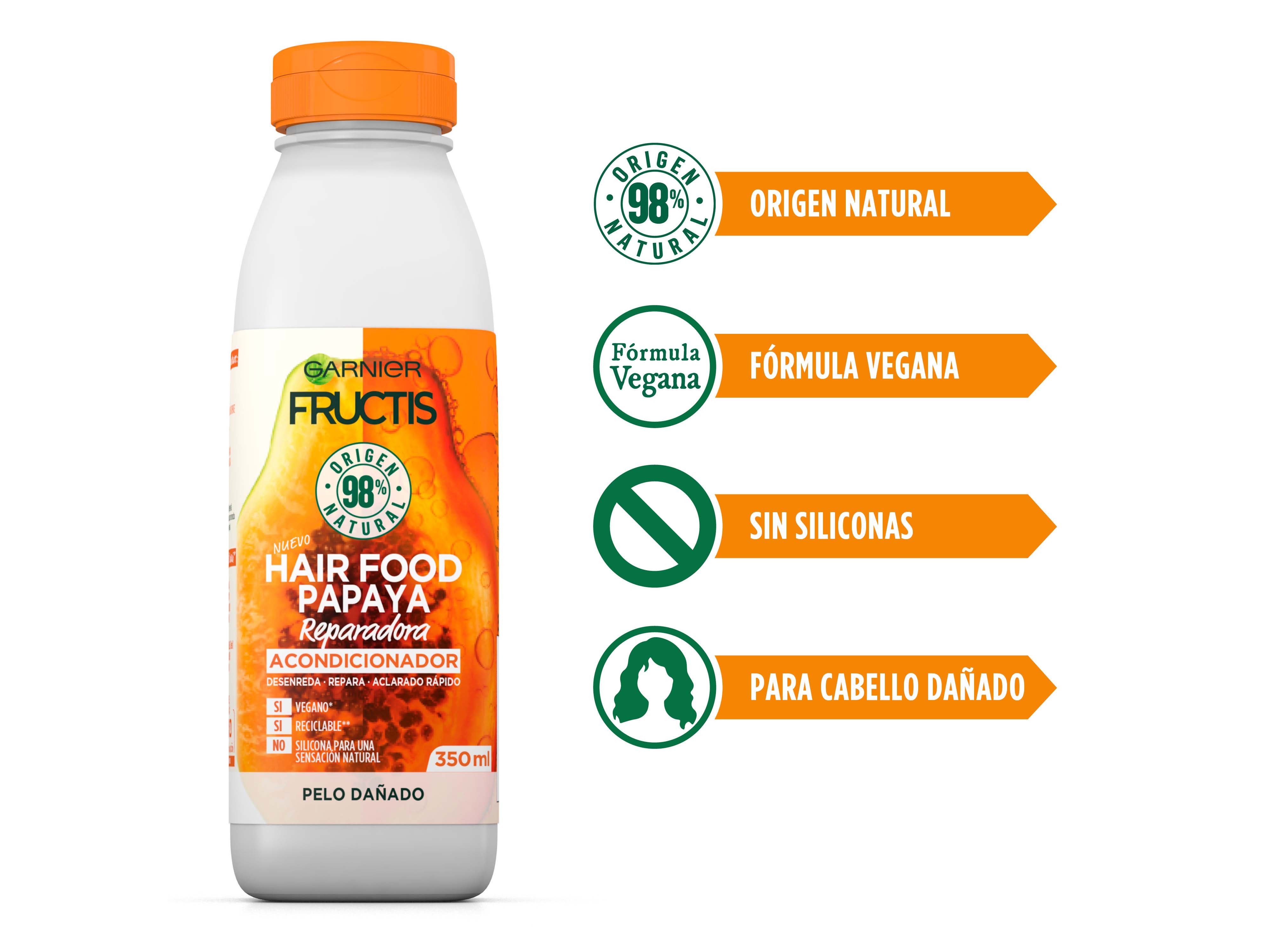 Fructis Hair Food Papaya balzam za obnovo Balzami brez silikona