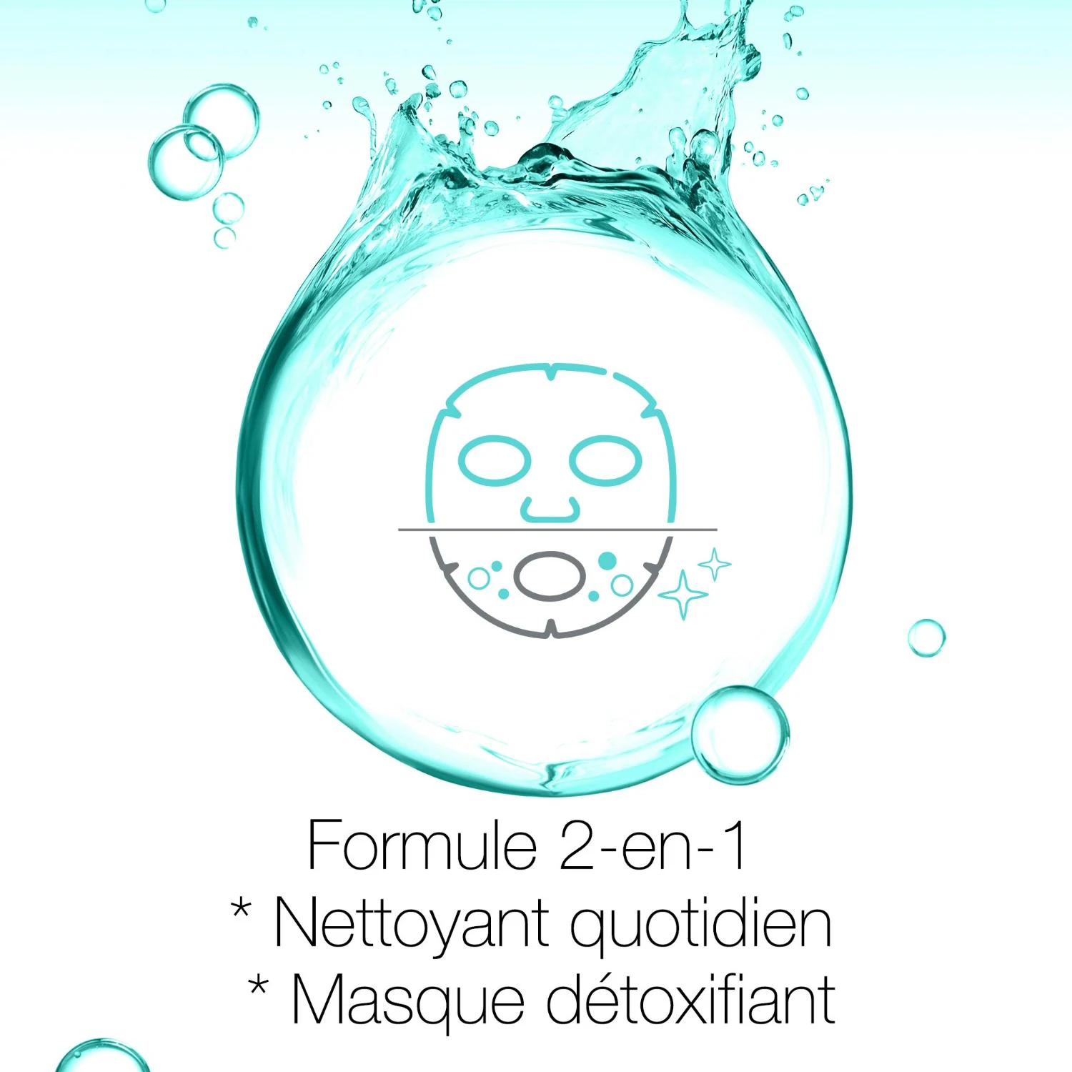 Neutrogena Skin Detox MasqueArgile Purifiant 2-en-1