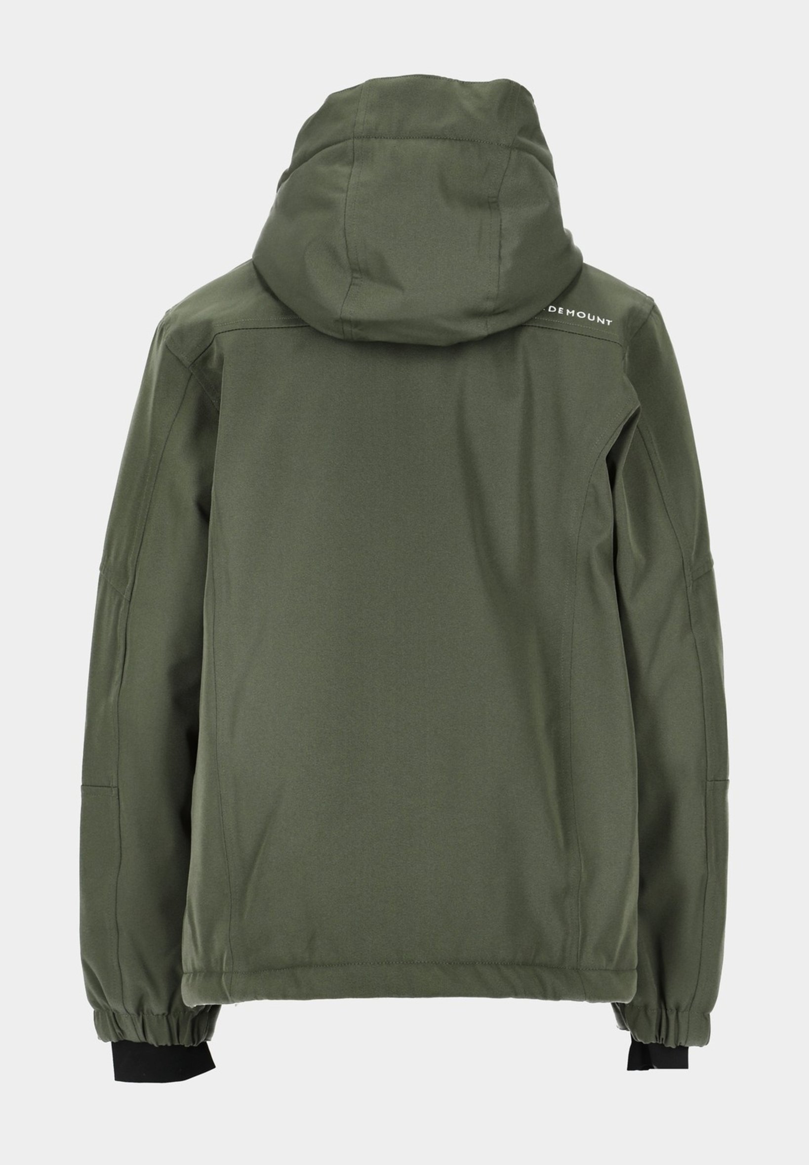 Swedemount ANTON - Veste de snowboard - vert olive foncé jaune moutarde