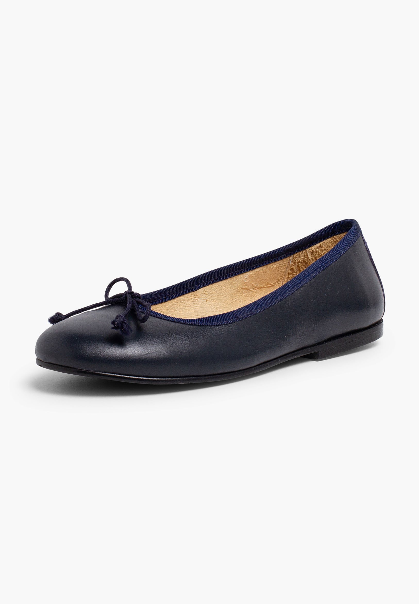 Pisamonas GIRL LEATHER MANOLETINAS - Ballerina's - marineblauw