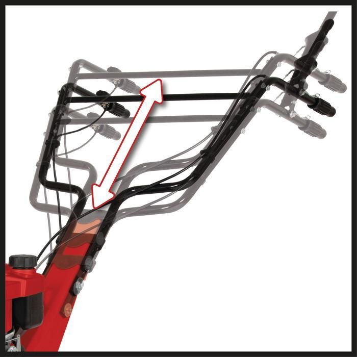 Einhell Motobineuse thermique GC-MT 2236 (2.2 kW, profondeur de travail jusqu’à 220 mm, moteur 4 temps)