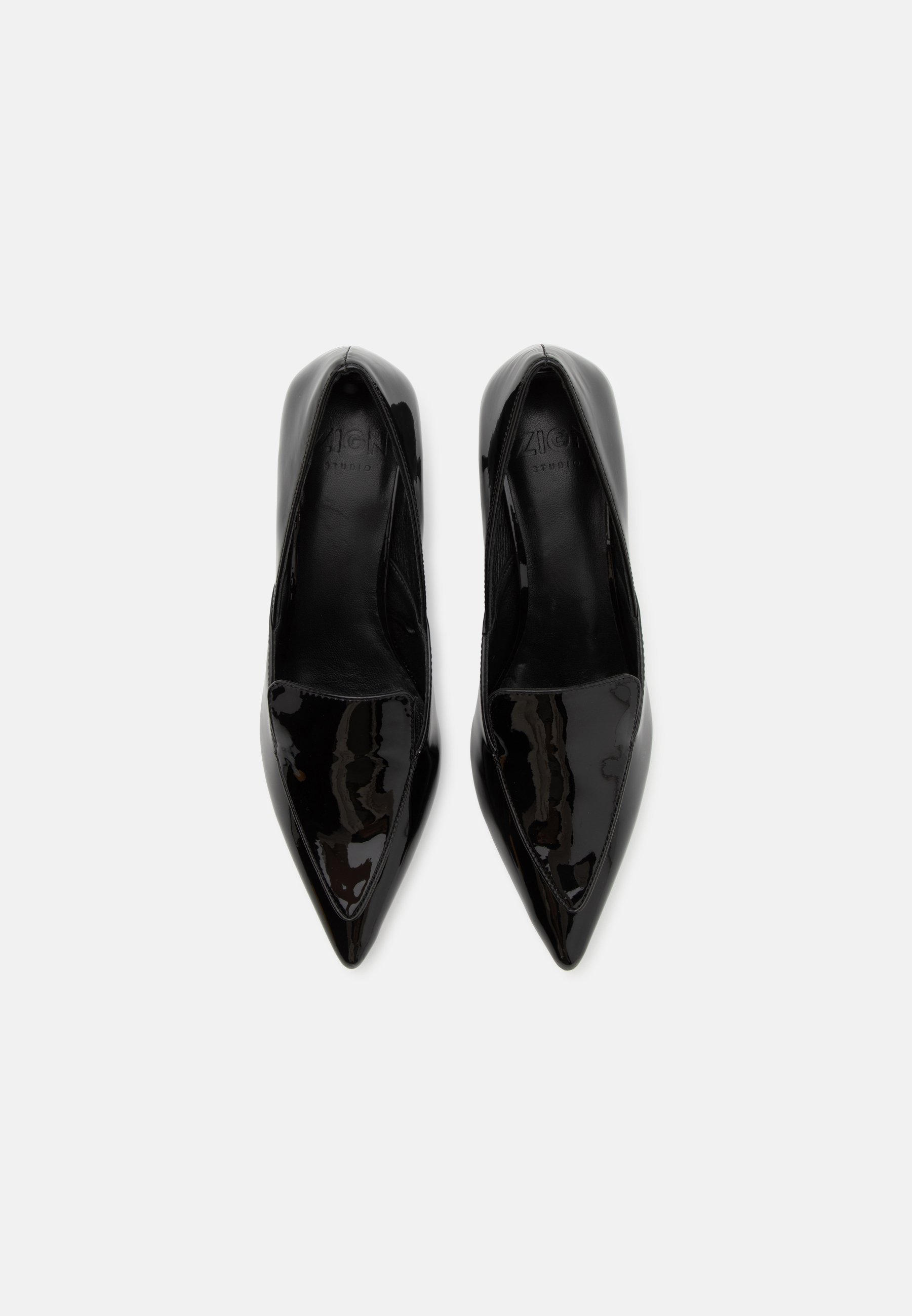 Zign Studio LEATHER - Sapatos de salto clássico - preto