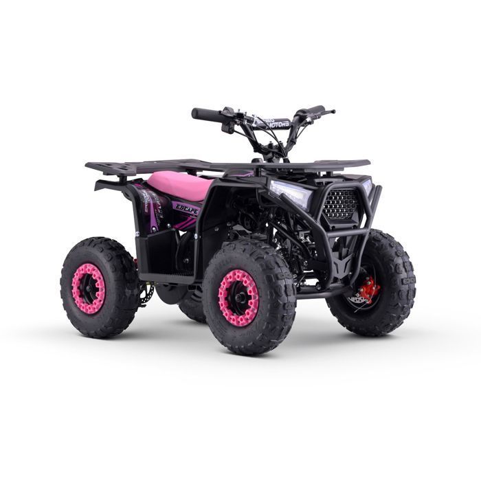 Quad eléctrico de bolsillo Beneo Motors ESCAPE rosa para niños - 800 W