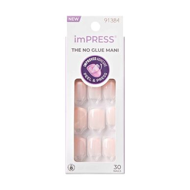Kiss Impress Heroic The No Glue Manicure Κοντά Ψεύτικα Νύχια (30 τεμάχια)