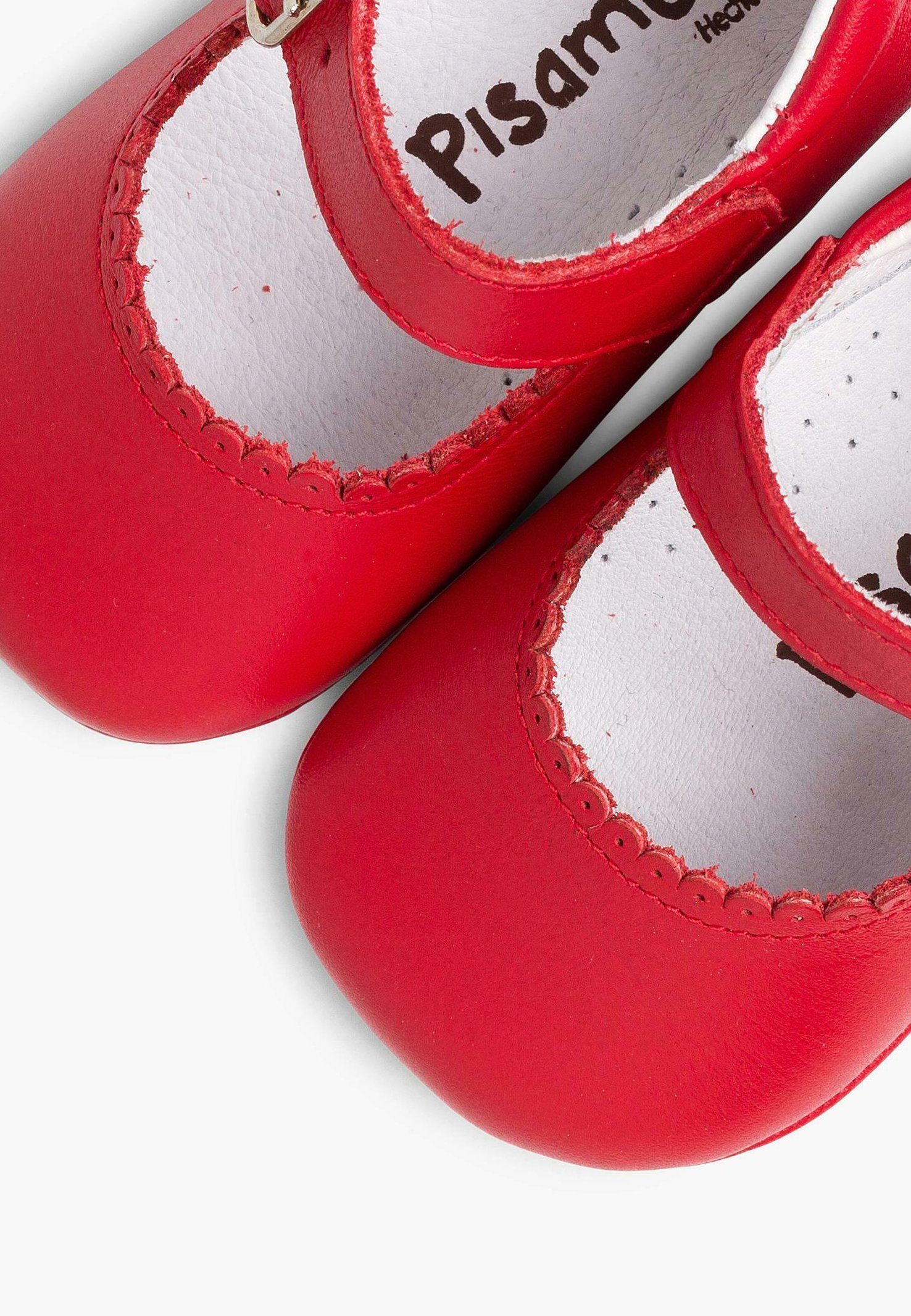 Pisamonas BADANITAS MERCEDITA Schnalle - Babyschuhe - rot