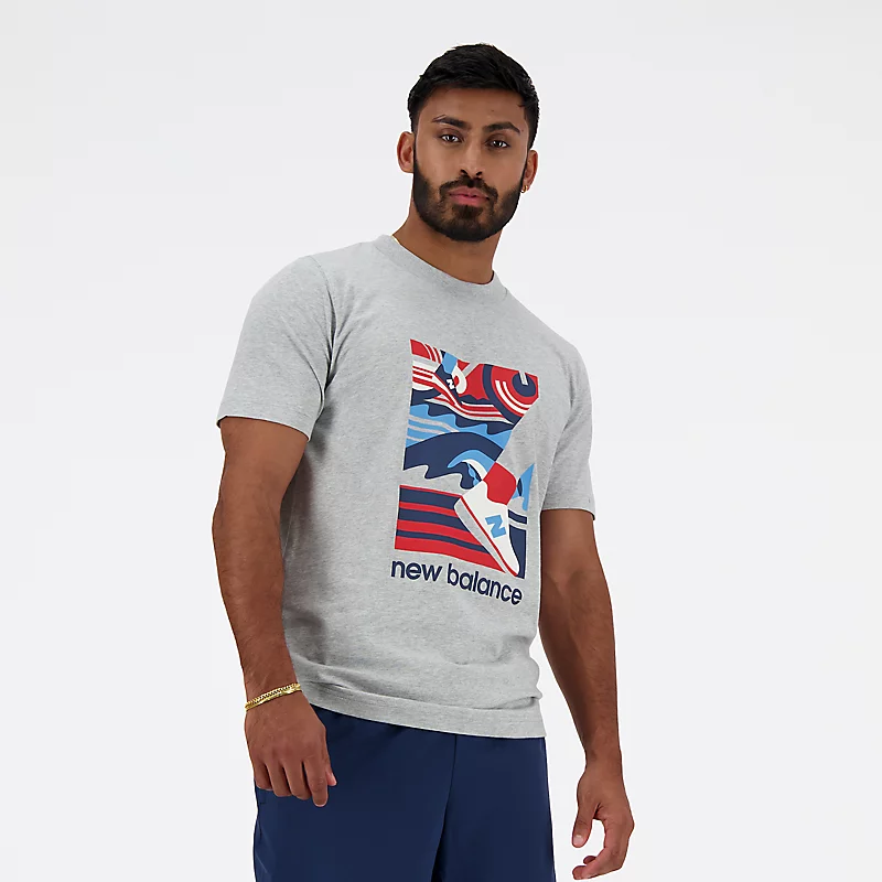 Męska koszulka triathlonowa Sport Essentials – ATHLETIC GRAY