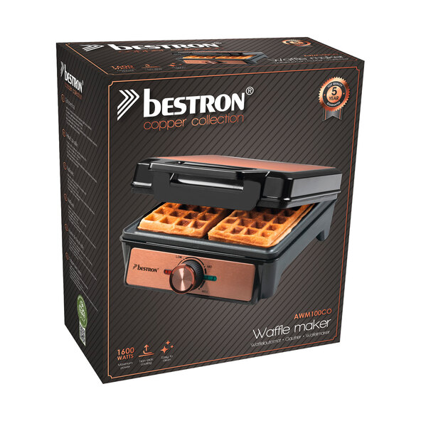 Aparat de vafe belgian, cupru