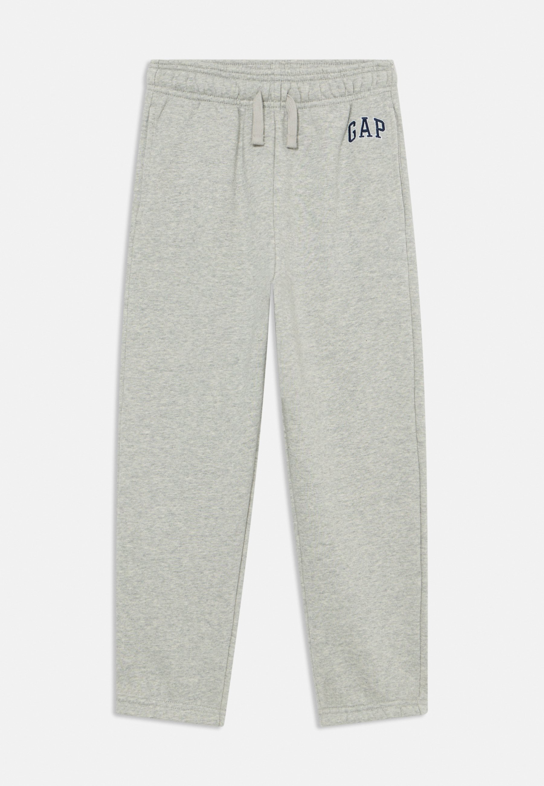Spodnie dresowe GAP KIDS RELAXED GAP LOGO JOGGERS - jasnoszary melanż