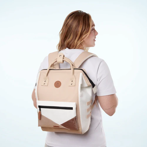 Cabaia Adventurer Mittelgroßer Rucksack Arcachon Beige