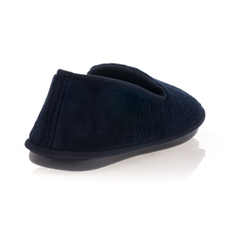 Blaue Herrenpantoffeln