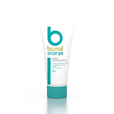 Barral Stop 24 antiperspiranttivoide, Barral Stop 24 deodoranttivoide liialliseen hikoiluun, 40g