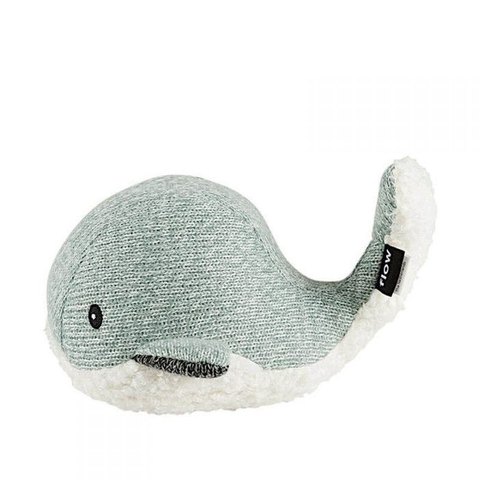 Peluche de Moby la Ballena Verde con Ruido Blanco - FLOW AMSTERDAM