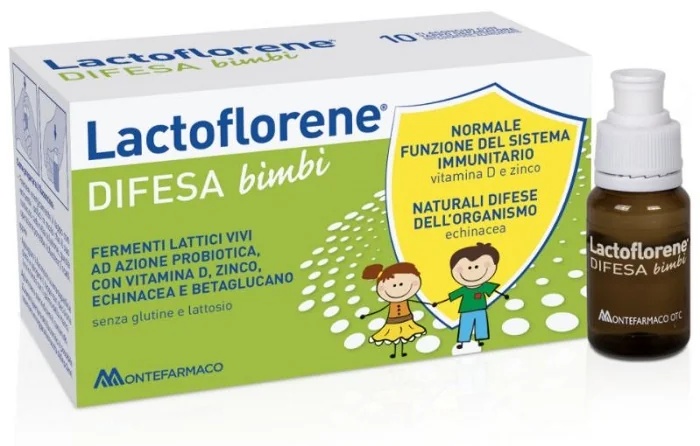 Lactoflorene Lactoflorene Kinderbescherming 10 flessen Voedingssupplement voor bescherming van het immuunsysteem