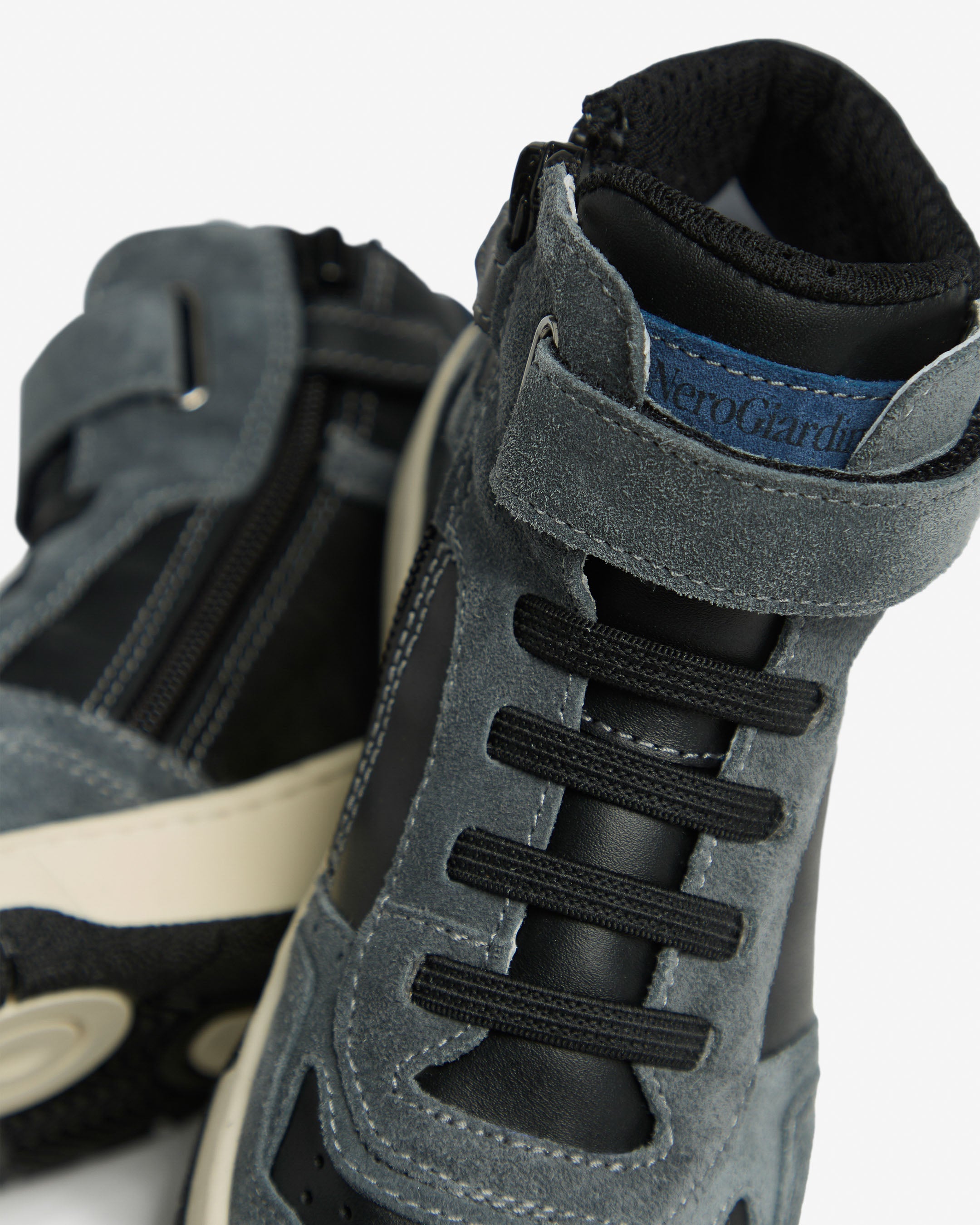  Sneaker für Jungen aus Wildleder und Leder