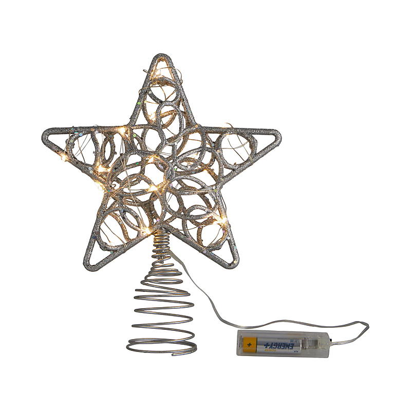 Hjem Topstjerne 20 cm, 20 LED'er