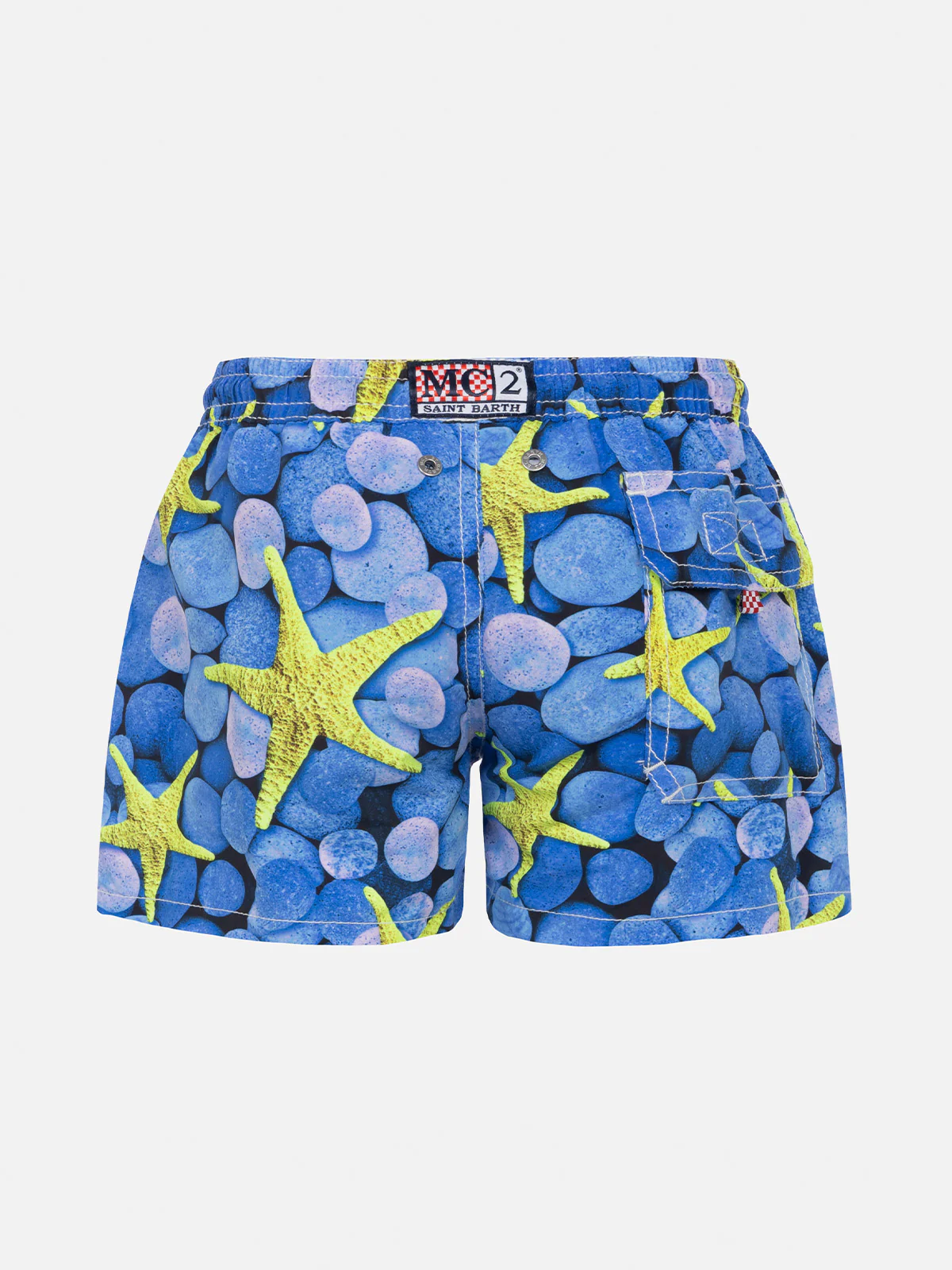 Maiô infantil com estampa de estrela-do-mar