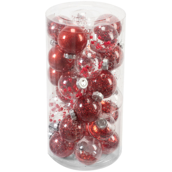 BOMBKI CHOINKOWE 30 SZT SYSD1688-070