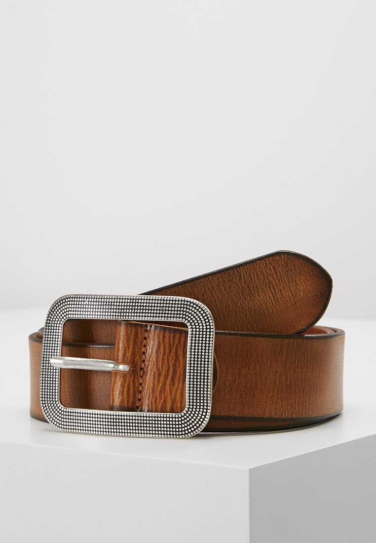 Vanzetti BIG BUCKLE MIDNIGHT BELT - Riem - cognac
