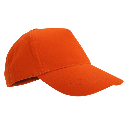  Unisex enobarvna kapa za fante/deklice, poletje/plaža/bazen, sončna (oranžna)