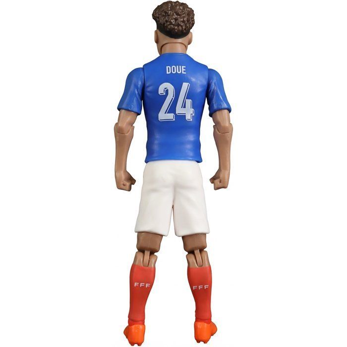 Figurine articulée - Équipe de France - MEGABLEU - Désiré Doué numéro 24 - 20 cm