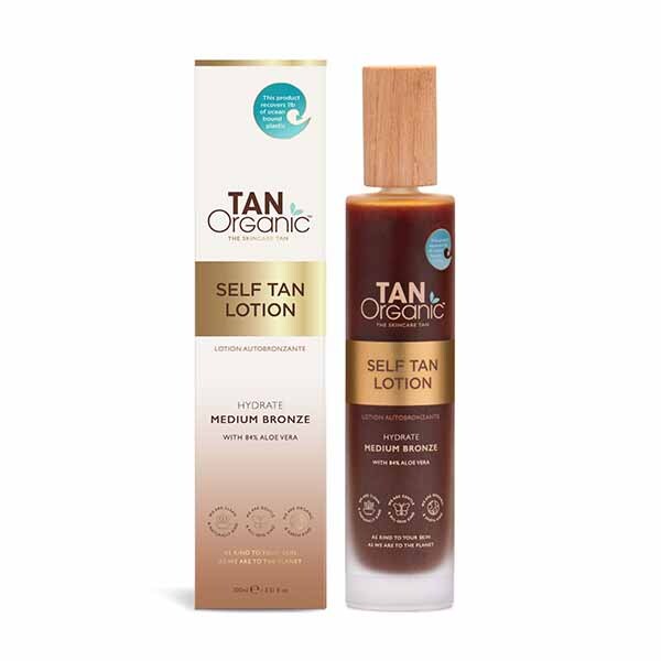 Tanorganic Selbstbräunungslotion 100ml Mittelbronze