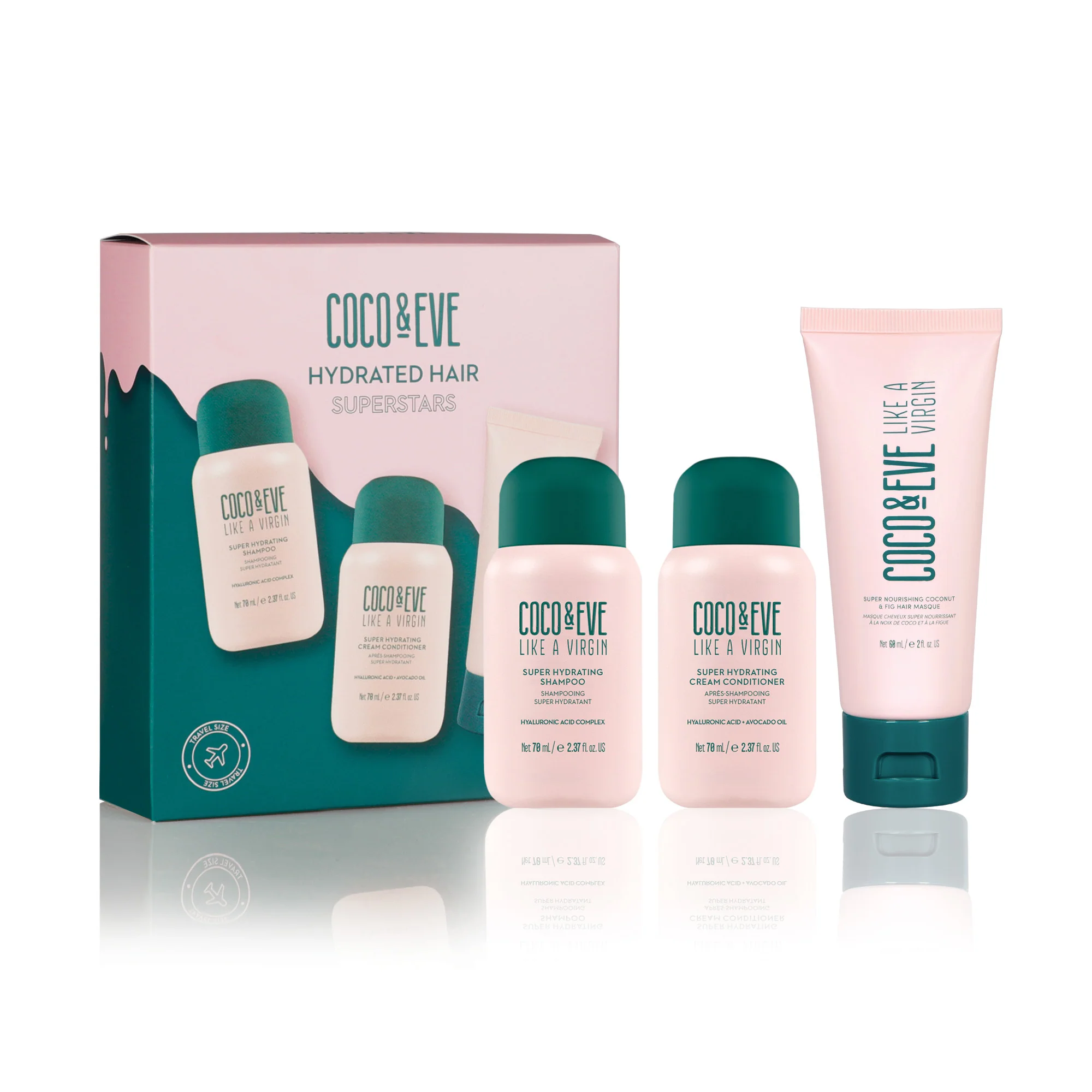 Like A Virgin Hydrated Hair Superstars Kit - Cofanetti per Capelli