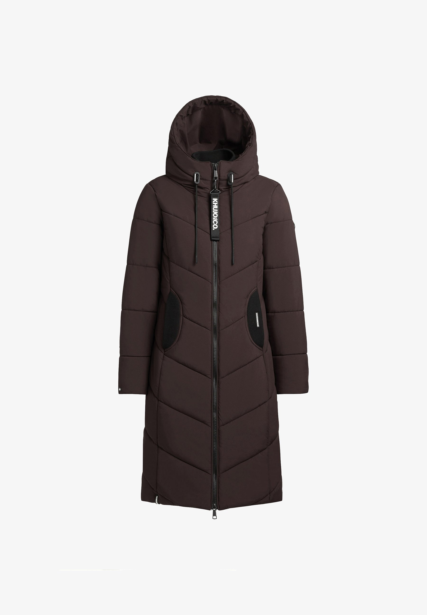 khujo Manteau d'hiver - moody plum