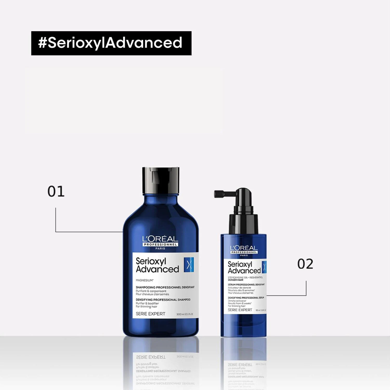 Serioxyl Advanced - Ser pentru włosów gęstszych