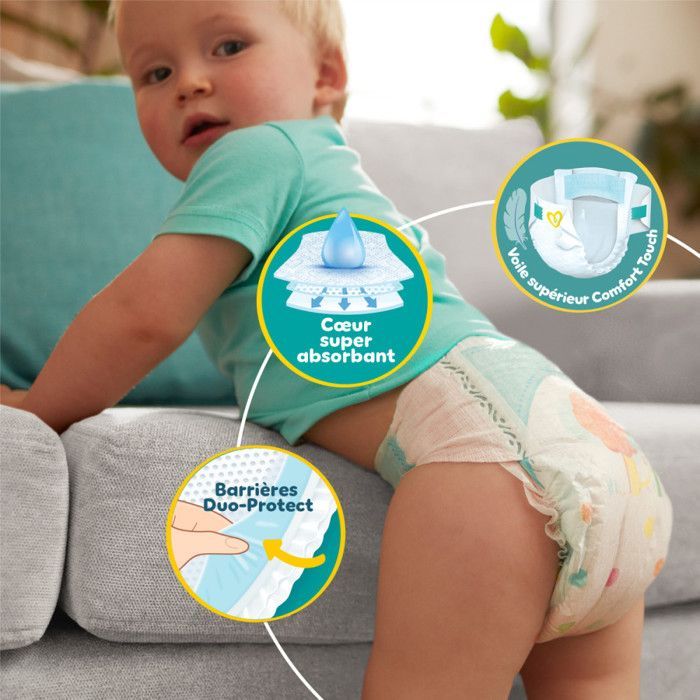 PAMPERS BABY DRY MAXI T8 X68