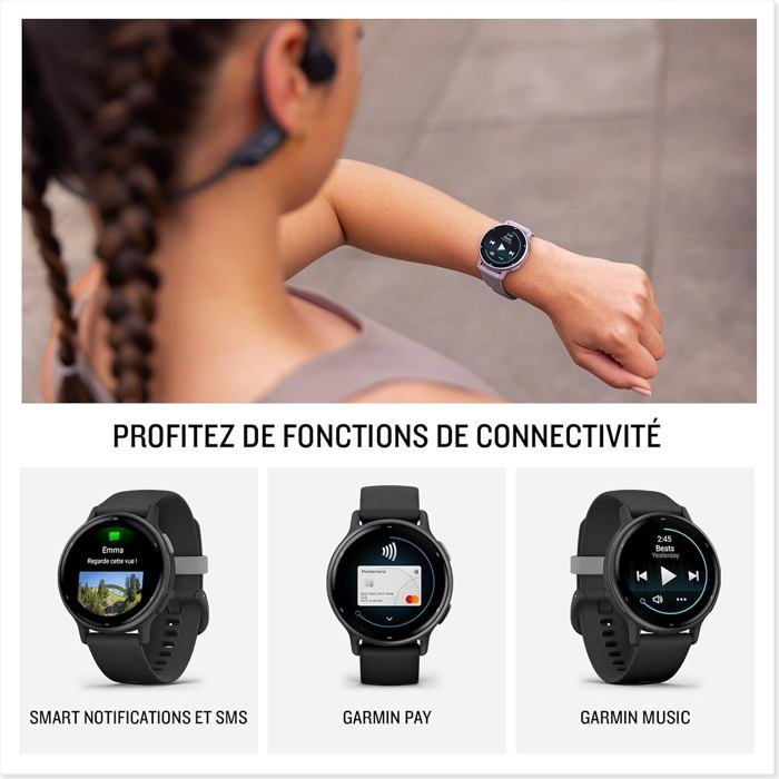 Vivoactive 5 Smartwatch com GPS para Esportes e Saúde - Azul