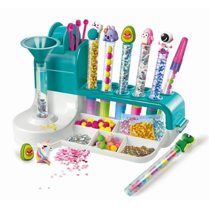 Clementoni - Taller de bolígrafos - Crea y personaliza 10 bolígrafos - Hecho en Italia