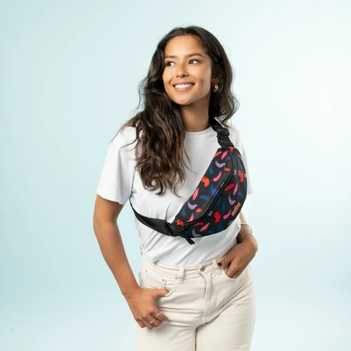 Cabaia Small Larissa navy blue fanny pack