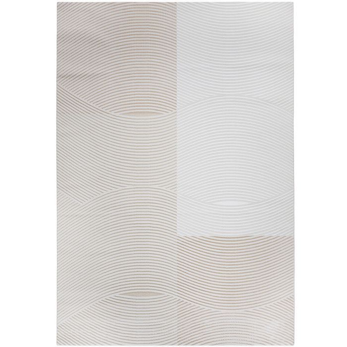Grand Tapis Design Contemporain et Moderne - Beige (290x200 cm) - Dann Beige