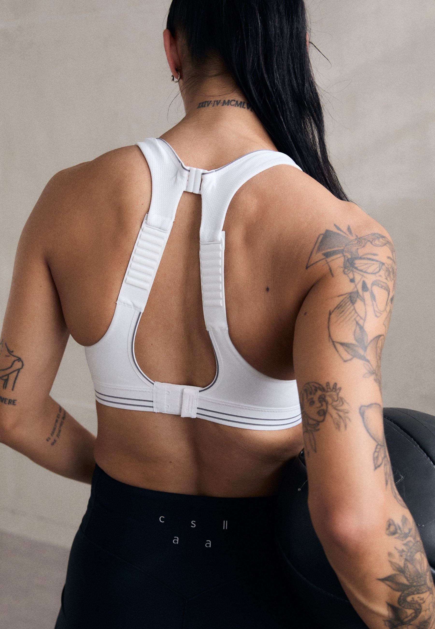 Reggiseno sportivo Shock Absorber ULTIMATE RUN BRA - Reggiseno sportivo ad alto sostegno - bianco