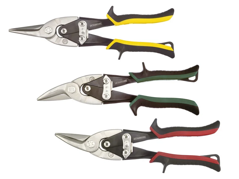 Tesoura para chapas metálicas PARKSIDE® Zestaw
